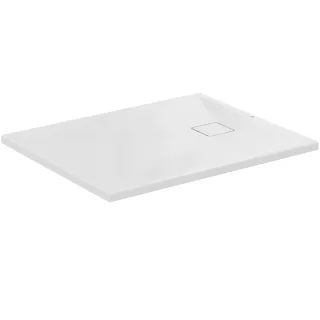 Ideal Standard Rechteck-Brausewanne Ultra Flat Evo 1000x800x35mm Weiß Alpin, T544201 T544201