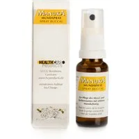 HC PRODUCTS Mundspray Manuka Honig Mundspray gegen Mundgeruch mit Pfefferminzöl & Eukalyptus, Mundspray gegen Mundgeruch I Naturprodukt I Ohne Alkohol I Mundpflege