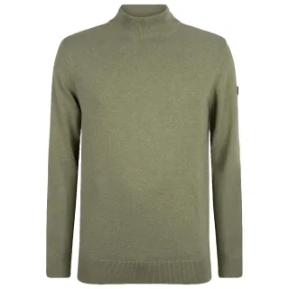 Herren-Pullover der Marke Presly & Sun. Der Pullover von Presly & Sun ist aus Bio-Baumwolle hergestellt und hat eine normale Passform. Die weiche Baumwolle sorgt für hohen Tragekomfort. Marke: Presly & SunModellname: Jordan Mock Turtle Pullover Kateg