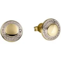 Firetti Paar Ohrstecker Schmuck Geschenk Gold 333 Ohrschmuck, Made in Germany - mit Diamant