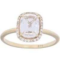 Firetti Goldring Schmuck Geschenk Gold 375 Damenring Goldring, mit Zirkonia (synth)