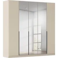 OTTO home Drehtürenschrank Kleiderschrank Schrank Garderobe AGORDO mit Dekor- oder Hochglanzfront (in zwei Griff-Farben, Breiten 91-405 cm) durchdachte Innenausstattung, in 8 Breiten und 2 Höhen MADE IN GERMANY