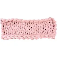 Aumüller Katzenliege Aumüller Katzenbett XXL Grobstrick rose 66 x 25 x