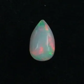 5,95 ct Welo Opal Multicolor - Milchopal für Opal Schmuck - Tropfen Schliff
