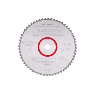 Metabo Sägeblatt precision cut wood - professional WZ 5° neg - 628228000