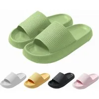 Mutig Badeschuhe Herren Damen,Original EVA Badeschlappen,weich & bequem Hüttenschuhe (Besonders weiches Material mit rutschfester Sohle,Bequem zu tragen, Wolkenweiches Tragegefühl,Slippers für Badezimmer,Perfekte Wahl) Hüttenschuhe Damen Herren Dusch
