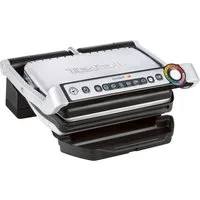 Tefal Kontaktgrill OptiGrill, 6 automatische Programme, ein manuelles Programm, 2000 W, spülmaschinengeeignete Platten und SaftauffangbehälterGC705D