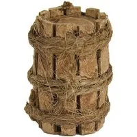 FADEDA Krippen-Zubehör FADEDA Holzfass, Höhe in cm: 3