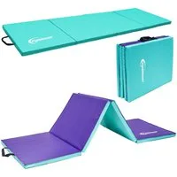 eyepower Weichbodenmatte 180 x 60 x 3 cm - XL Turnmatte für Zuhause - Faltbare Gymnastikmatte (1-St), Kinder Weichbodenmatte