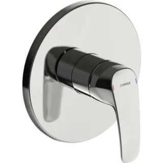 Hansa Hansabluebox pinto Fertigmontageset 85279183 UP-Brausearmatur, Rosette rund, chrom