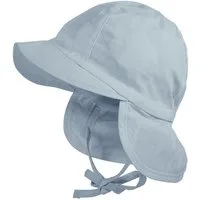 MAXIMO Schirmmütze BABY-Schildmütze, Nackenschutz Bindeband, UV (1-St)