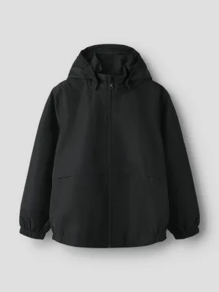 NAME IT - NKNMIZZLE05 RAIN JACKET FO Black - Gr. - 146