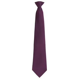 Premier - "Colours Fashion" Krawatte Zum Anklemmen für Herren/Damen Unisex (Violett)