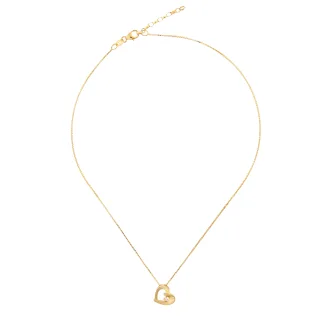 Orphelia 'Mera' Damen-Kette mit Anhänger aus 925er Sterlingsilber, Gold, ZH-7370 G