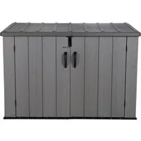 Lifetime Mülltonnenbox Geräteschrank Greg, Platz für 3 Mülltonnen je 240 L, BxHxT: 191x108x132 cm
