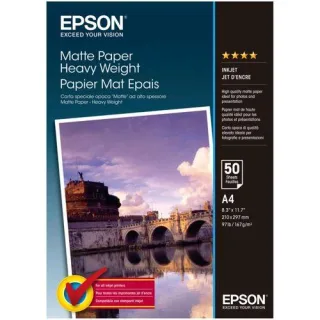 Epson Matte Paper Heavy Weight A 4, 50 Blatt, 167 g S 041256