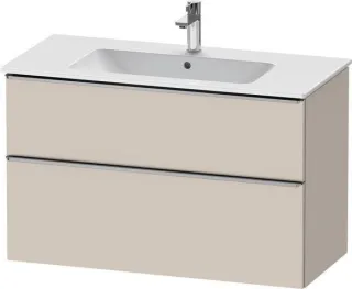 Duravit D-Neo Waschtischunterbau wandhängend Taupe Matt 1010x462x625 mm - DE4363070910000 DE4363070910000