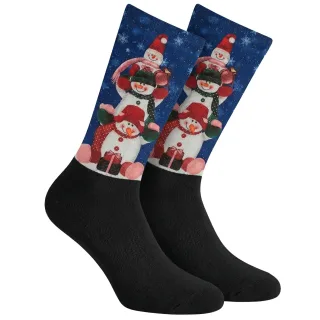 Lustig bedruckte lange Socken für Männer und Frauen