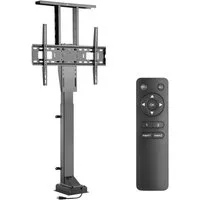 Maclean TV-Standfuß MC-866 Motorisierter TV Lift für Fernseher 37-65", (bis 65,00 Zoll, Automatische Höhenverstellung 68 - 158 cm)