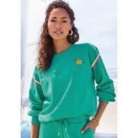Bench. Loungewear Sweatshirt mit modischen Druck Details, Loungewear