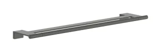 Hansgrohe Doppelbadetuchhalter AddStoris S Brushed Black Chrome,41763340 41763340