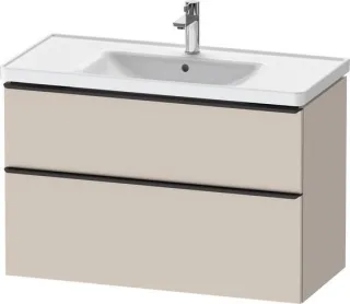Duravit D-Neo Waschtischunterbau wandhängend Taupe Matt 984x452x625 mm - DE43560BD910000 DE43560BD910000