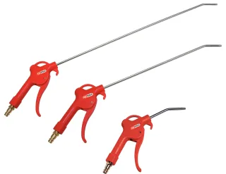 KS Tools Druckluft-Ausblaspistolen-Satz, 3-tlg, 95-510 mm - 515.1921