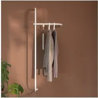 Metallbude Garderobenstange Garderobe TAMINA, vertikal oder horizontal nutzbar