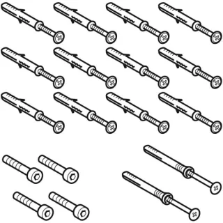 Geberit Befestigungsset, Xeno2, Waschtisch-US Modell 807740/41/42 und 807760/61/62, 595491000 595491000
