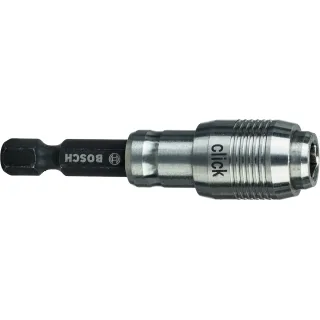 Bosch Universalhalter One-Click Funktion, 1/4 Zoll, D 14 mm, L 60 mm, 1 Stück - 2608522319