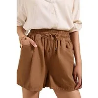 Friends Like These Shorts Friends Like These Shorts mit gesmokter Taille (1-tlg)