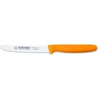 GIESSER Tomatenmesser Allzweckmesser Brötchenmesser 8365 wsp 11, Spülmaschinenfest, langlebig, 3 mm Wellenschliff extrem scharf
