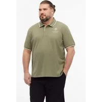 s.Oliver Kurzarmshirt Polo-Shirt Poloshirt aus Baumwollpiqué mit Kontrast-Details