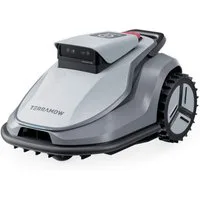 Terramow Rasenmähroboter V1000 Smarter Mähroboter mit KI, Navigationsystem und App-Steuerung, bis 1200 m² Rasenfläche