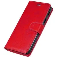 Traumhuelle Handyhülle BOOK HÜLLE ROT für Samsung Galaxy S26 S25 S24 A17 A16 A26 A36 A56, A37 A15 A25 A35 A55 A14 A34 A54 S23 FE S22 S21 Case Handytasche 5G
