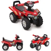 Moni Rutscher Rutschauto ATV 551, ab 1 Jahr mit Musikfunktion, Hupe, Quad Design