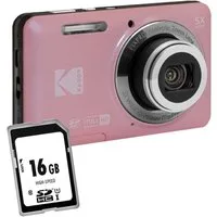 Kodak Pixpro FZ55 pink Digitalkamera Kleines Angebot Kompaktkamera