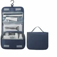 FOUORTUNATE-BEE Kulturbeutel Unisex Hänge-Waschtasche für Reisen, wasserdicht, Große Kulturbeutel-Tasche mit Griff und viel Stauraum