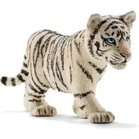 Schleich® Spielfigur Schleich 14732 - Wild Life - Tigerjunges, weiß