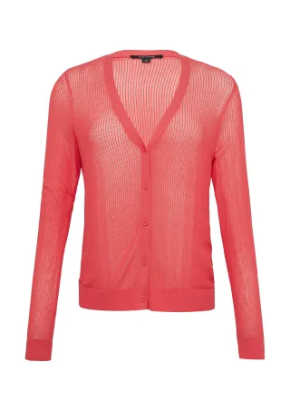 comma - Strickjacke pink - Gr. - 40