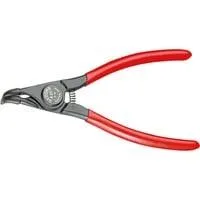 Montagezange, Form B, abgewinkelt, 19mm-60mm, Sicherungsring-Zange rot/schwarz, für Außen-Sicherungsringe