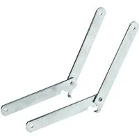 Hettich Möbelbeschlag Hettich Klapphalter für Tische und Bänke 200 mm