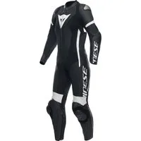 Dainese Motorradkombi Grobnik S26 1-Teiler perforierte Damen Motorrad Lederkombi Ellenbogenprotektoren enthalten,Hüftprotektoren enthalten,Kniepro