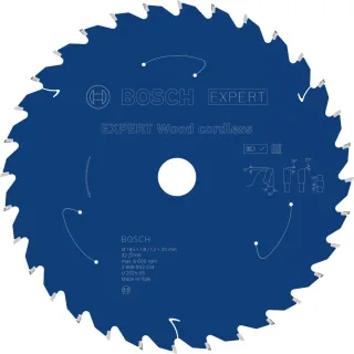 Bosch EXPERT Wood Kreissägeblatt, 185x1,8x20 mm, Z32 - 2608902234