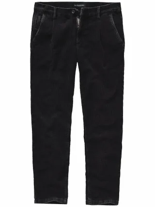 Mey & Edlich Herren Viel-Charme-Chino Schwarz 100 % Baumwolle