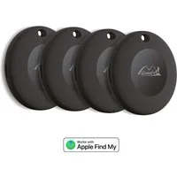 Lifemate Apple Find My Tracker - AirTag - Bluetooth-Tracker (Plastik Schwarz)