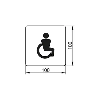 Keuco Türschild Plan 14968, 14968010000