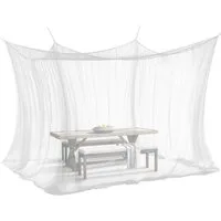 ELEGANCIO Moskitonetz XXL für Innen & Außen weiß 300x300x250cm schwarz