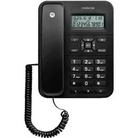 Motorola Corded Phone Schwarz 107CT202BLACK Schnurloses DECT-Telefon