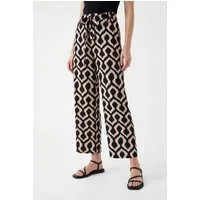 ONLY Palazzohose ONLNOVA LIFE CROP PALAZZO PANT AOP PTM Viskose, regular fit
